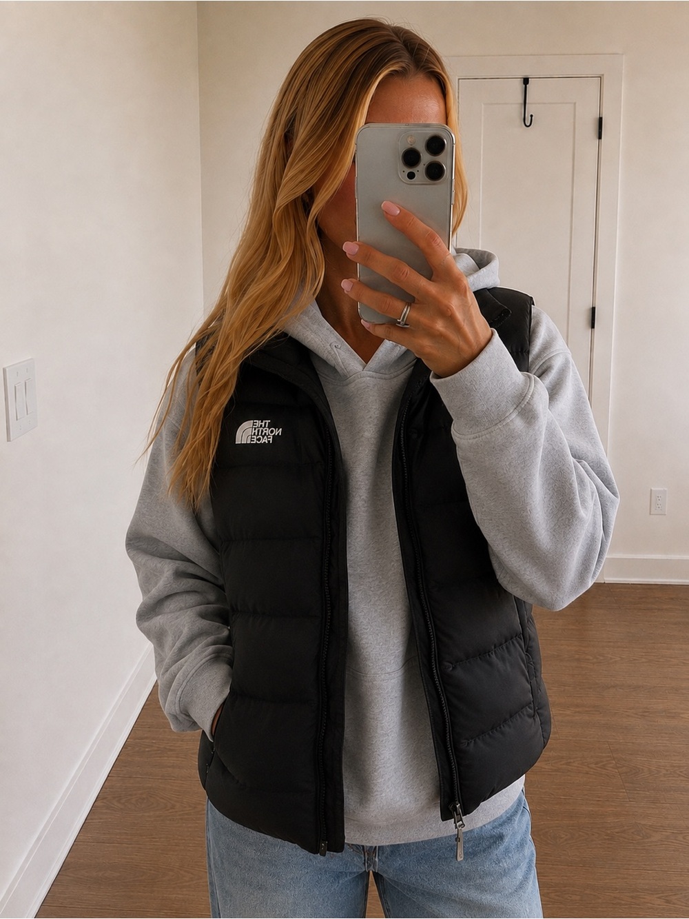 The North Face A5 Series Black Puffer Vest